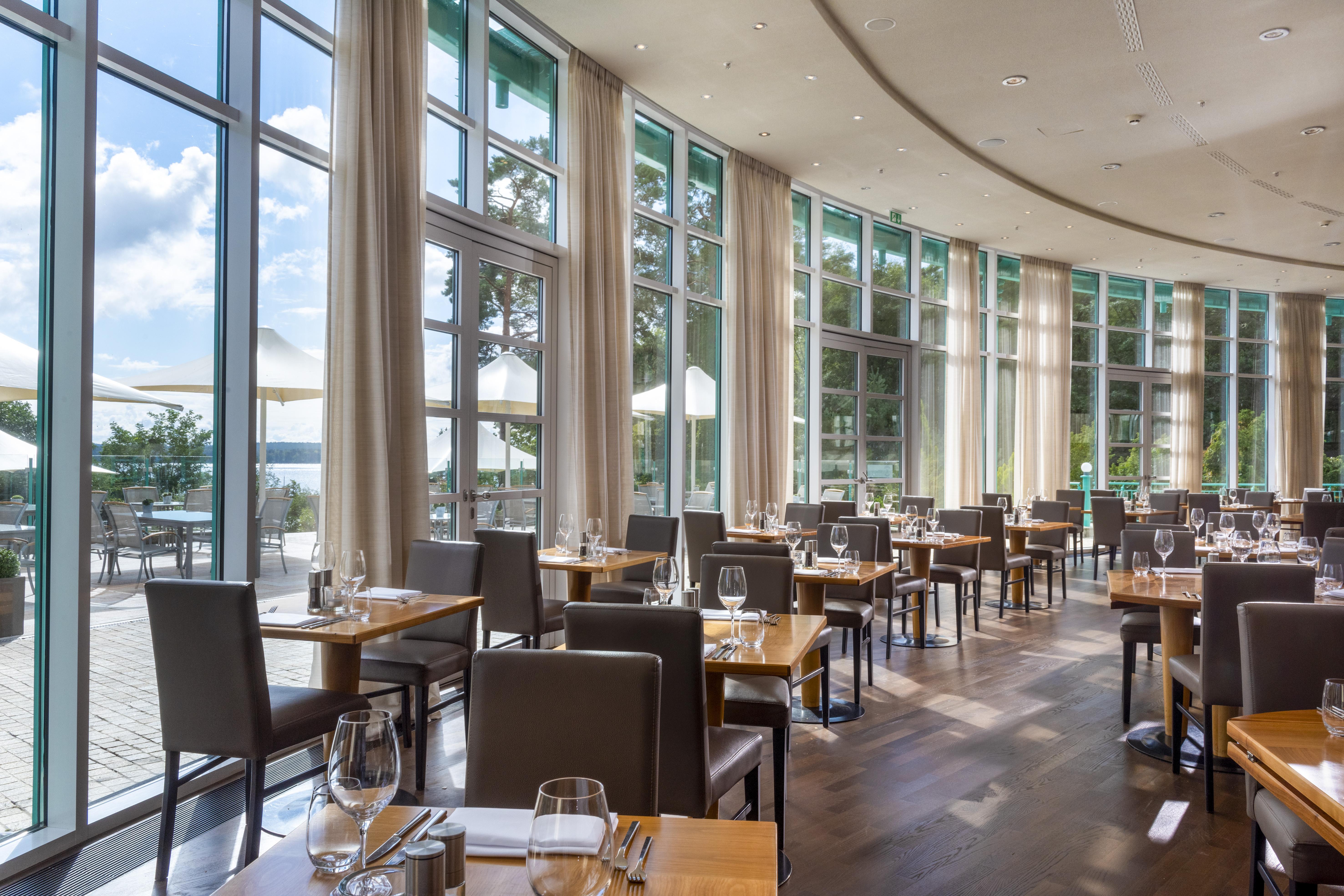 Precise Resort Bad Saarow Bagian luar foto Restaurant